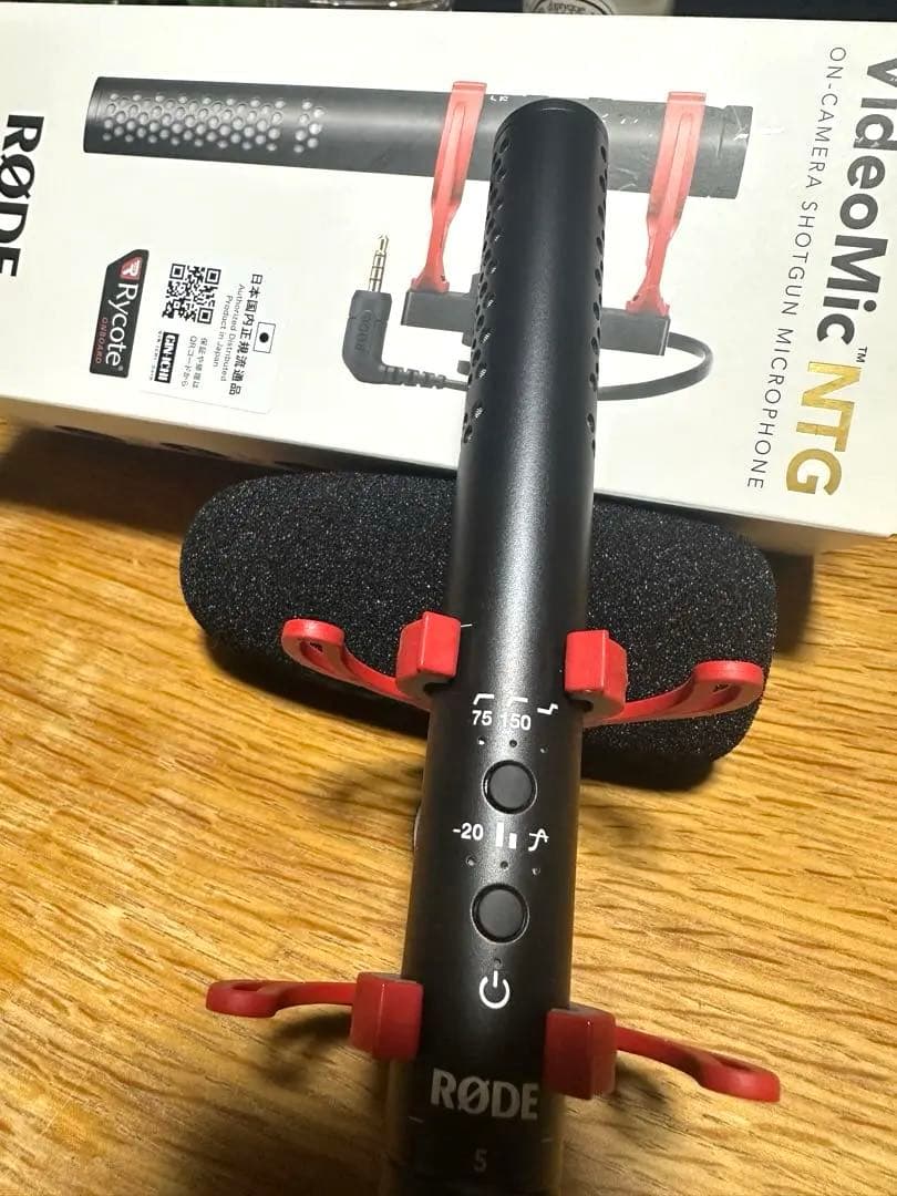 RODE VideoMic NTG コンデンサーマイク 未使用に近い 付属品完備
