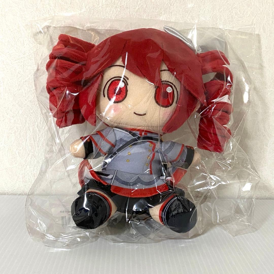 AHS公式 おすわりぬいぐるみ 重音テト 缶バッジ付き 新品未開封