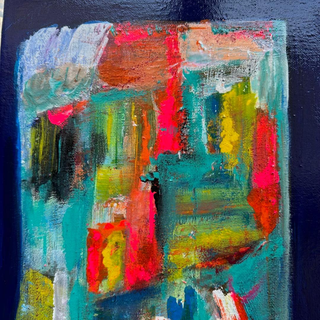 【ミグシスページ】現代アート　抽象画　北欧アート　カラフル　モダンアート