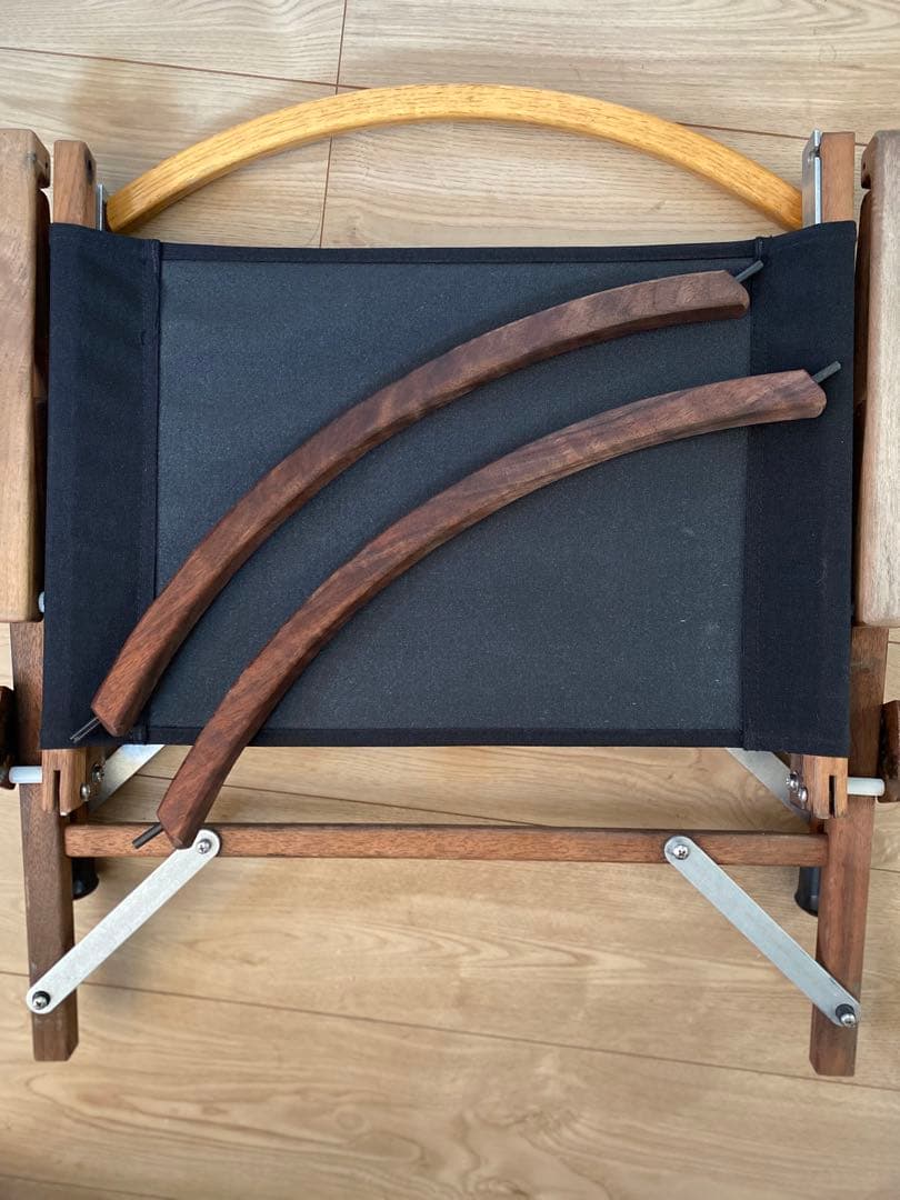 カーミットチェア 同期　ウォールナットチェア　アーチ2本