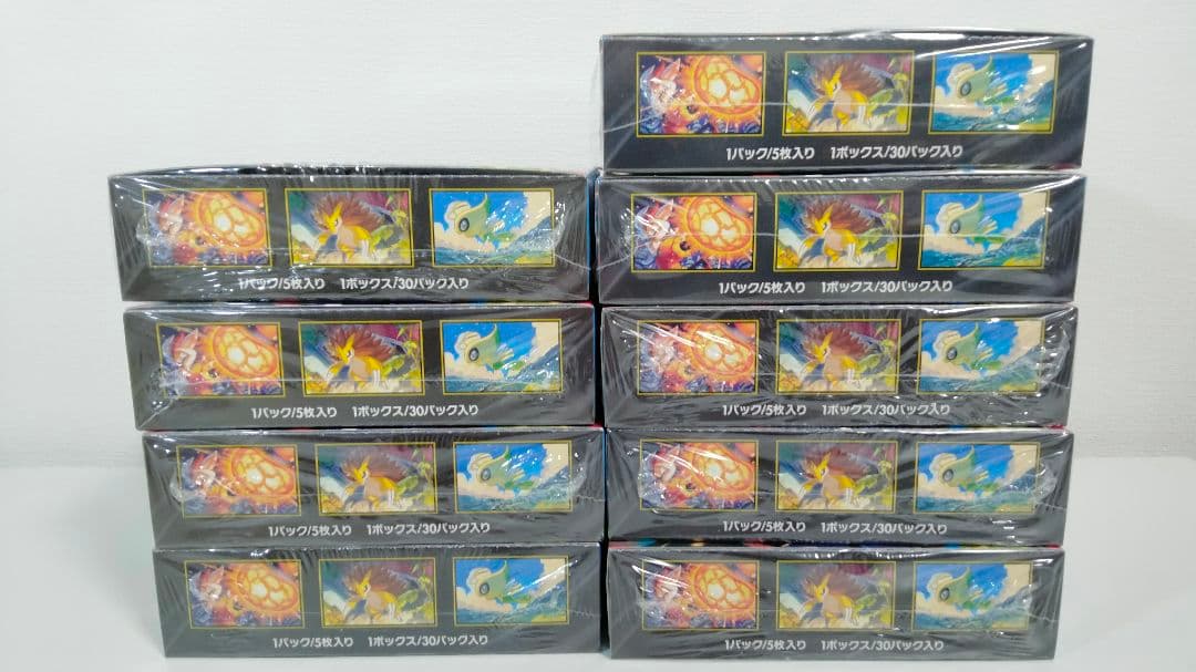 ポケモンカードBOX シュリンク付 13個