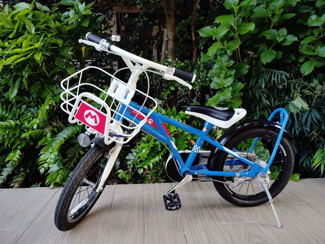 アサヒ限定 マリオカート 子供用 自転車 補助輪付き 16インチ