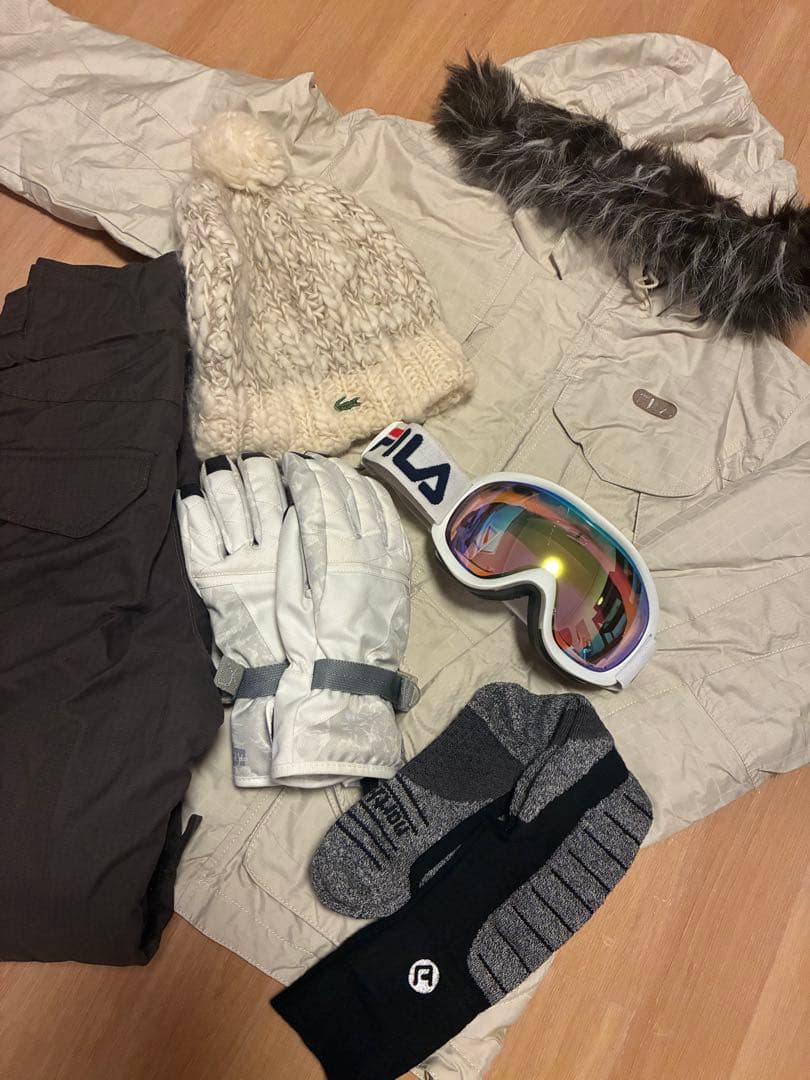 スノーボードウェアセット　FILA ラコステ