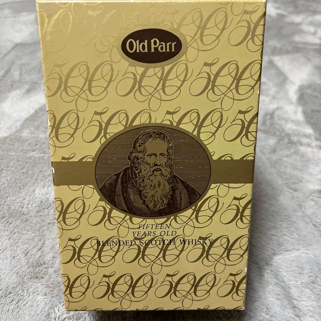 【未開栓希少品】Old Parr 500周年記念ボトル 15年熟成 ウイスキー