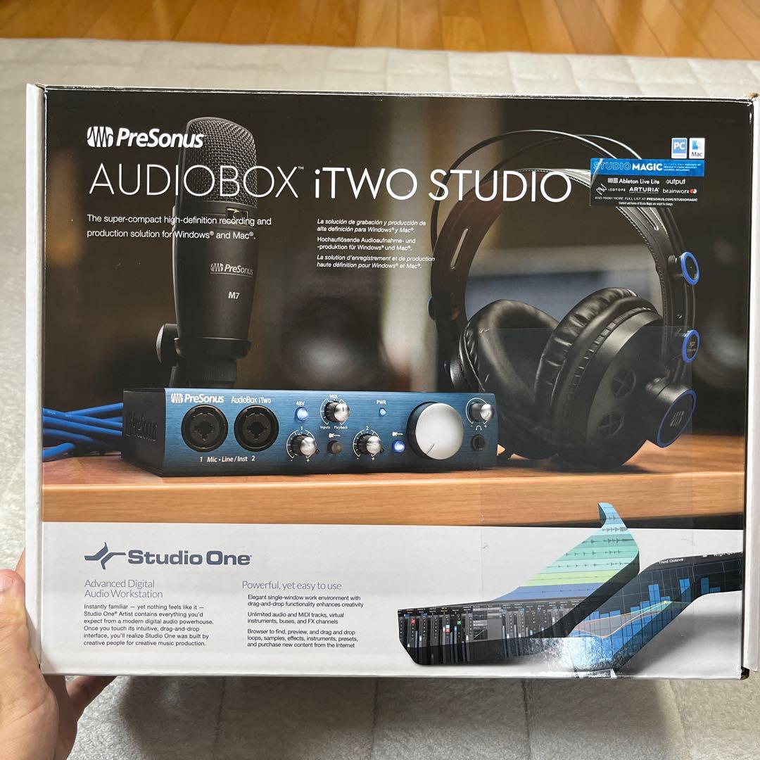 PreSonus AudioBox iTwo Studio ソフト無し