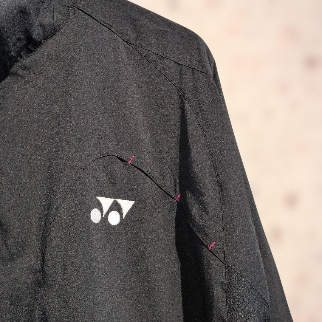 ヨネックス　バトミントン　日本代表　ウォームアップジャケット　ブラック　薄手