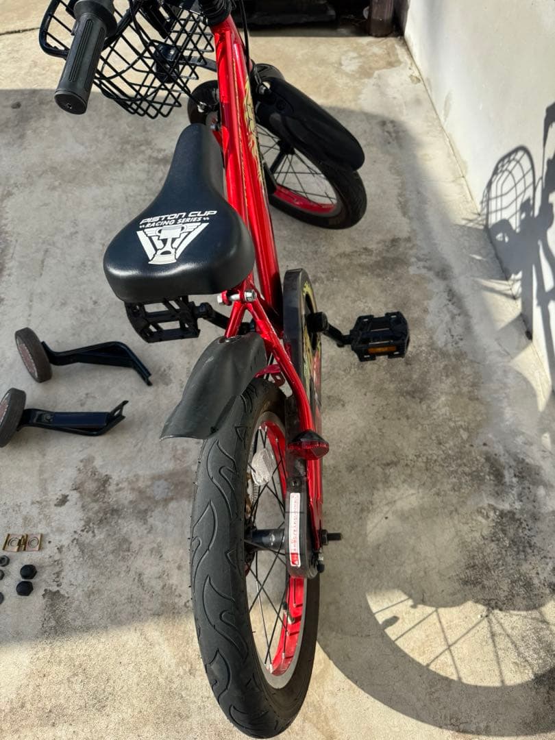 カーズ自転車16cm キッズ自転車