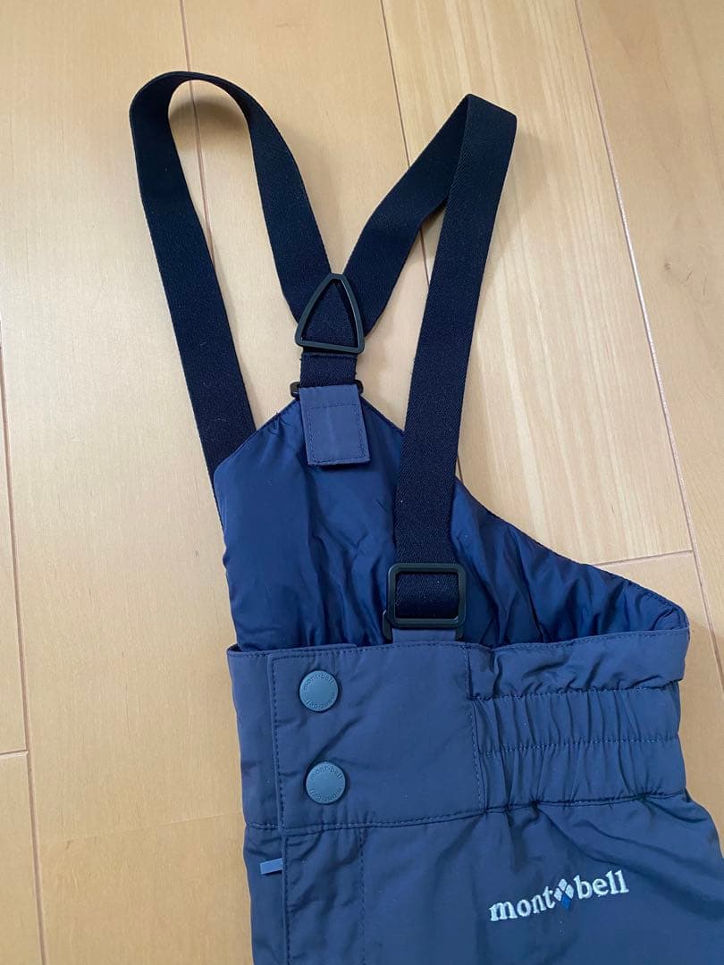 montbell /キッズ ウィンタースポーツウェア上下120 、グローブ4-6