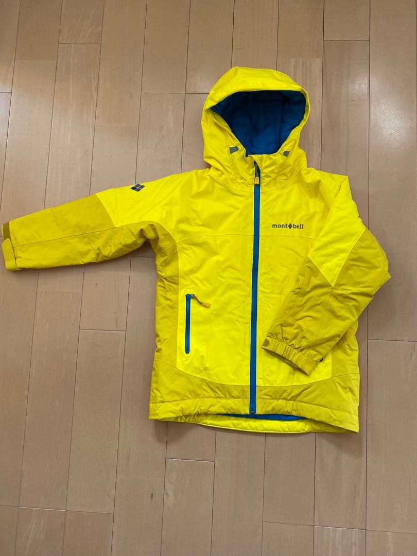 montbell /キッズ ウィンタースポーツウェア上下120 、グローブ4-6