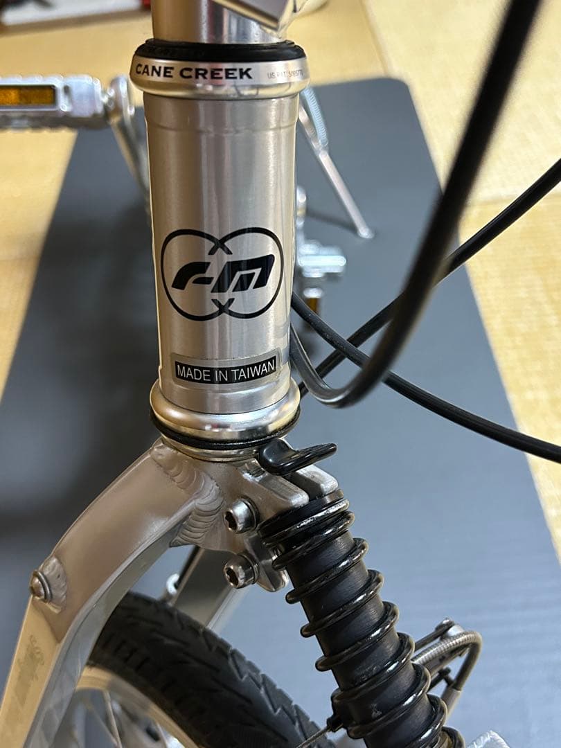R&M BD-1 silver 折りたたみ自転車