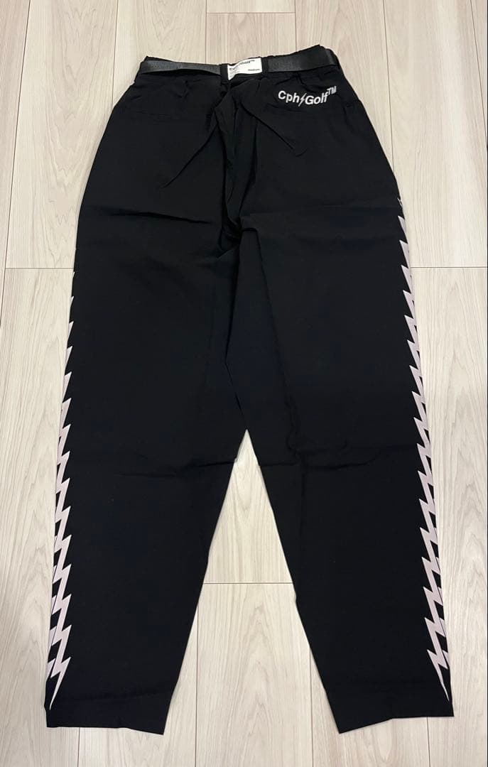 CPH GOLF THUNDER STRIPES 上下セット 【黒/上L/下M】