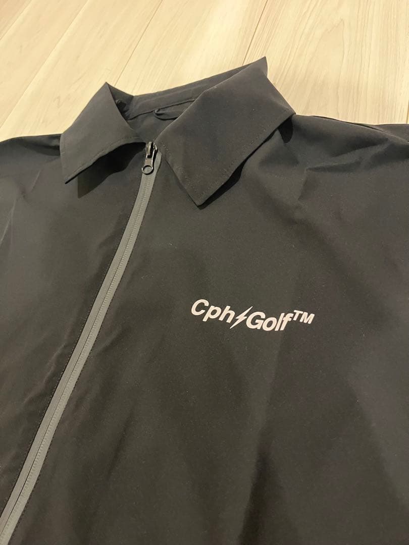 CPH GOLF THUNDER STRIPES 上下セット 【黒/上L/下M】