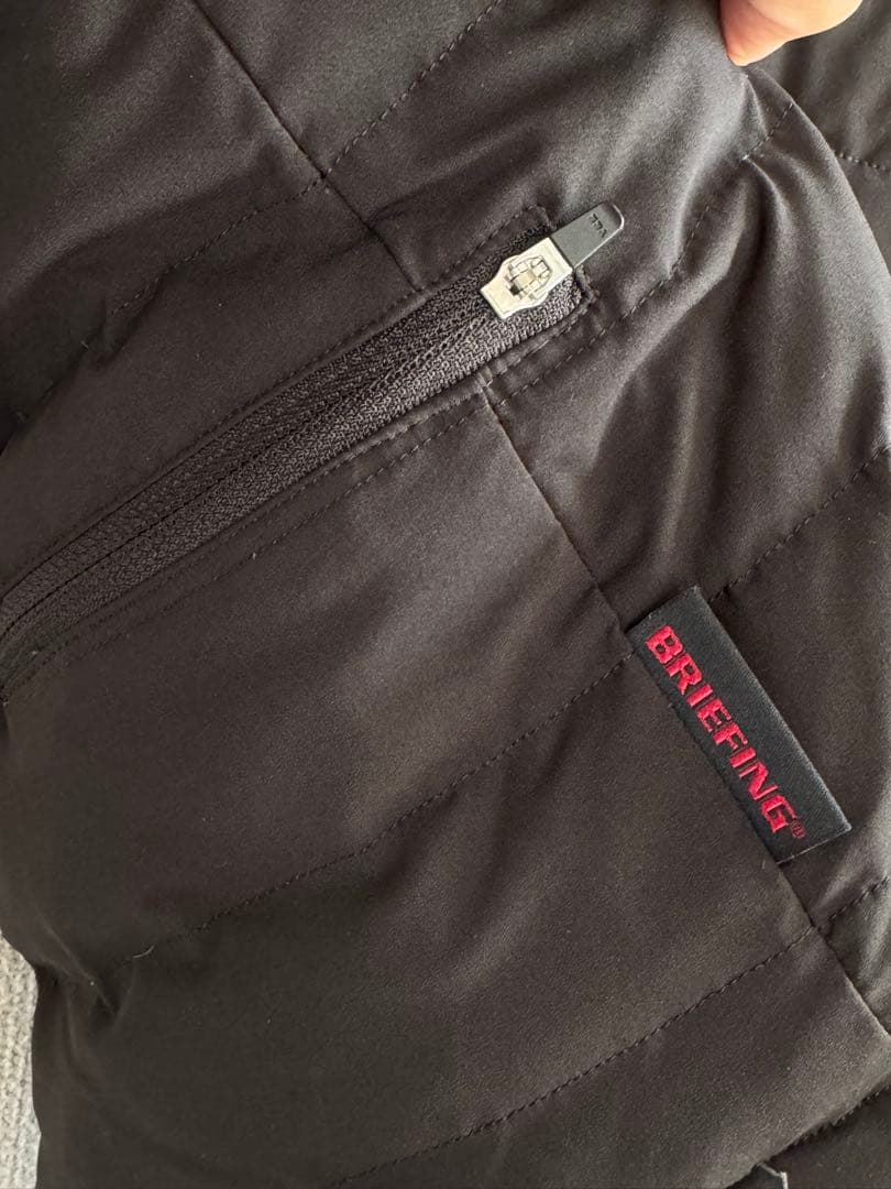 BRIEFING 電熱 ダウンジャケット ブラック XS