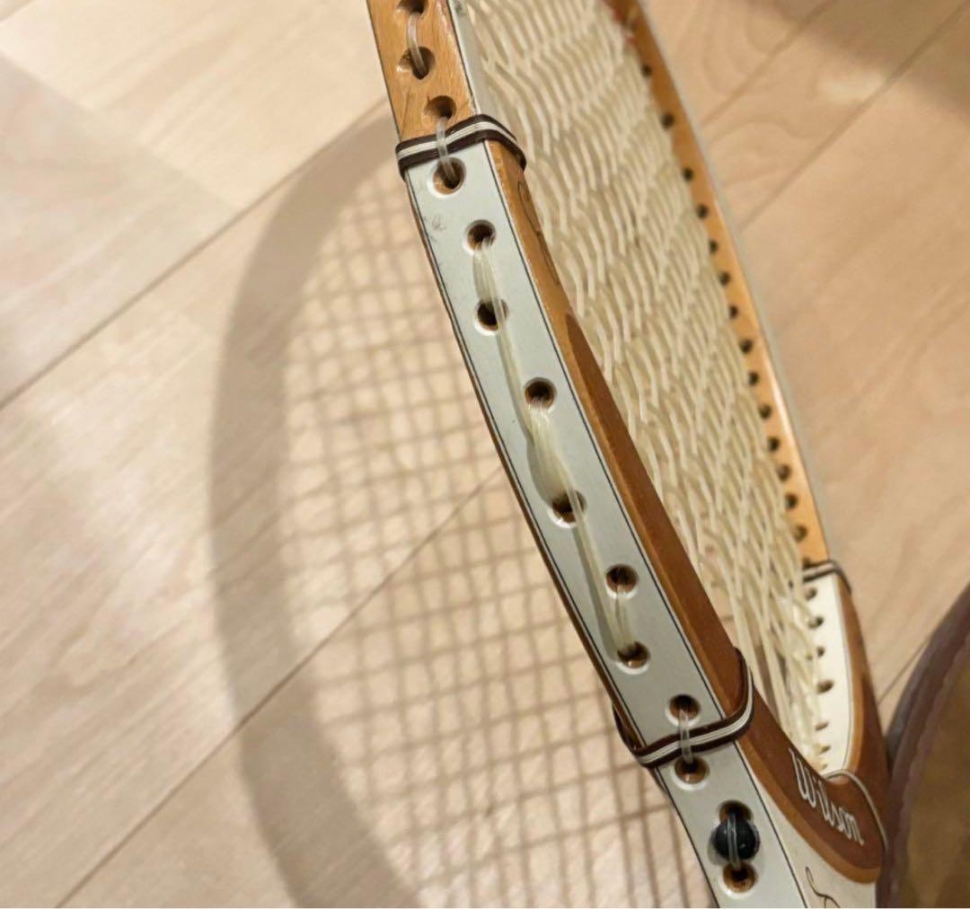 WILSON LADY ADVANTAGE 木製テニスラケット レトロ USA製
