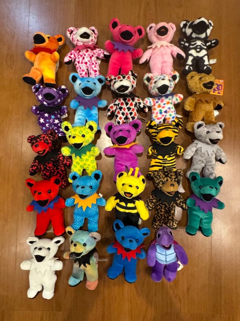 Grateful Dead グレイトフル・デッドベア 24体 限定品