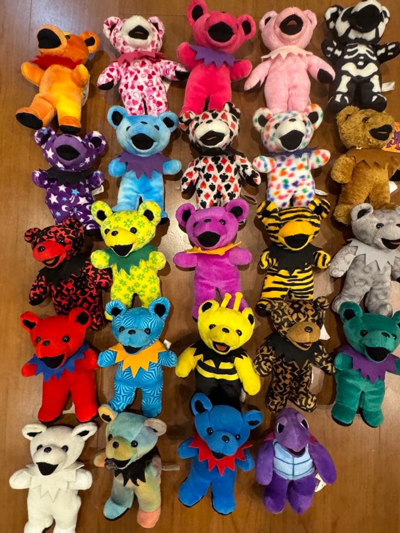 Grateful Dead グレイトフル・デッドベア 24体 限定品