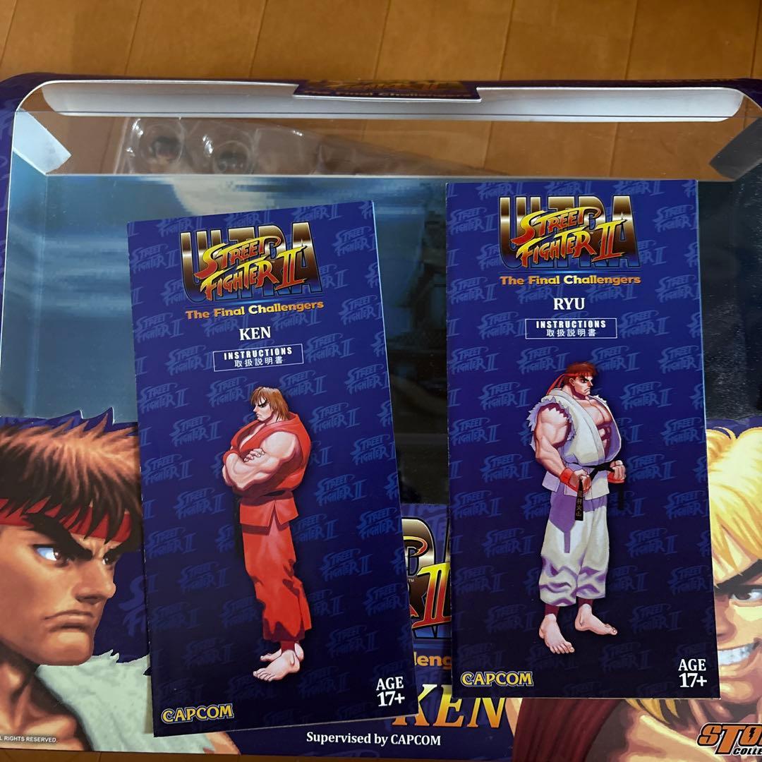 ストームコレクティブルズ　ストリートファイターII リュウ & ケン フィギュア