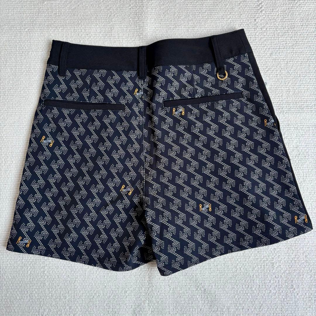 【Sサイズ】レザレクション 半袖ポロシャツ ショートパンツ ブラック上下セット