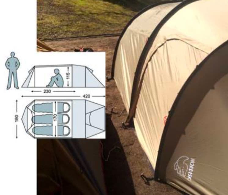 Nordisk(ノルディスク)　Jumalaユマラ3　廃盤サンドカラー