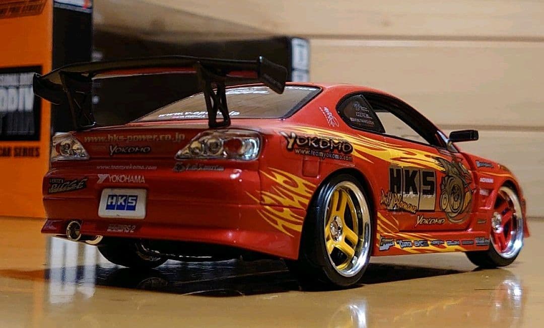 ホットワークス 1/24 D1シリーズ HKS S15 シルビア HW24008
