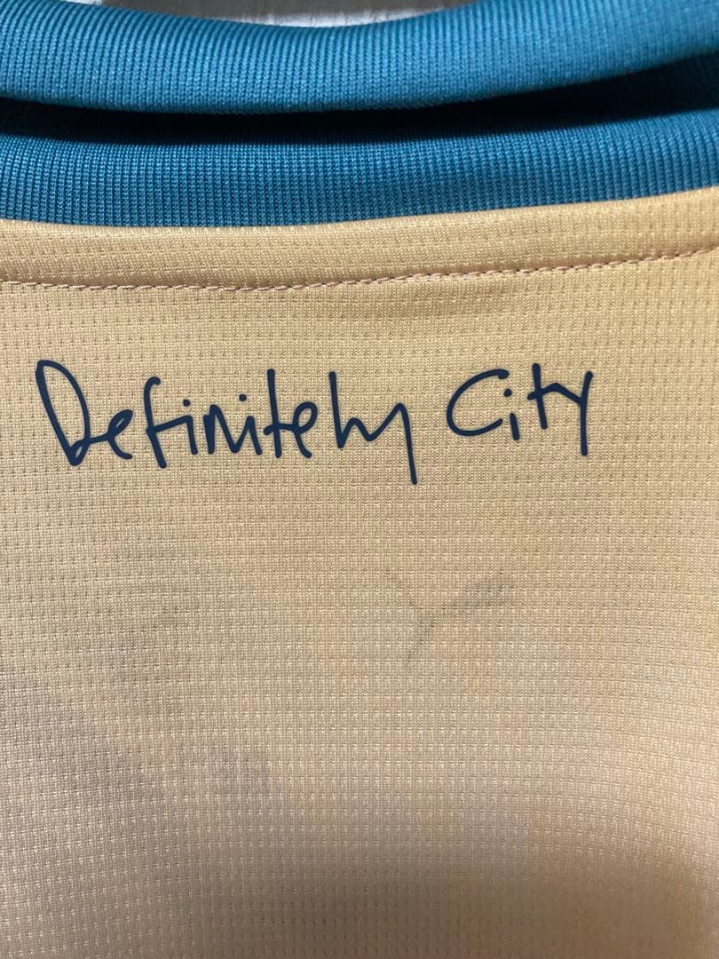 新品タグ付き 24-25 マンチェスター・シティ 4th ユニフォーム オアシス