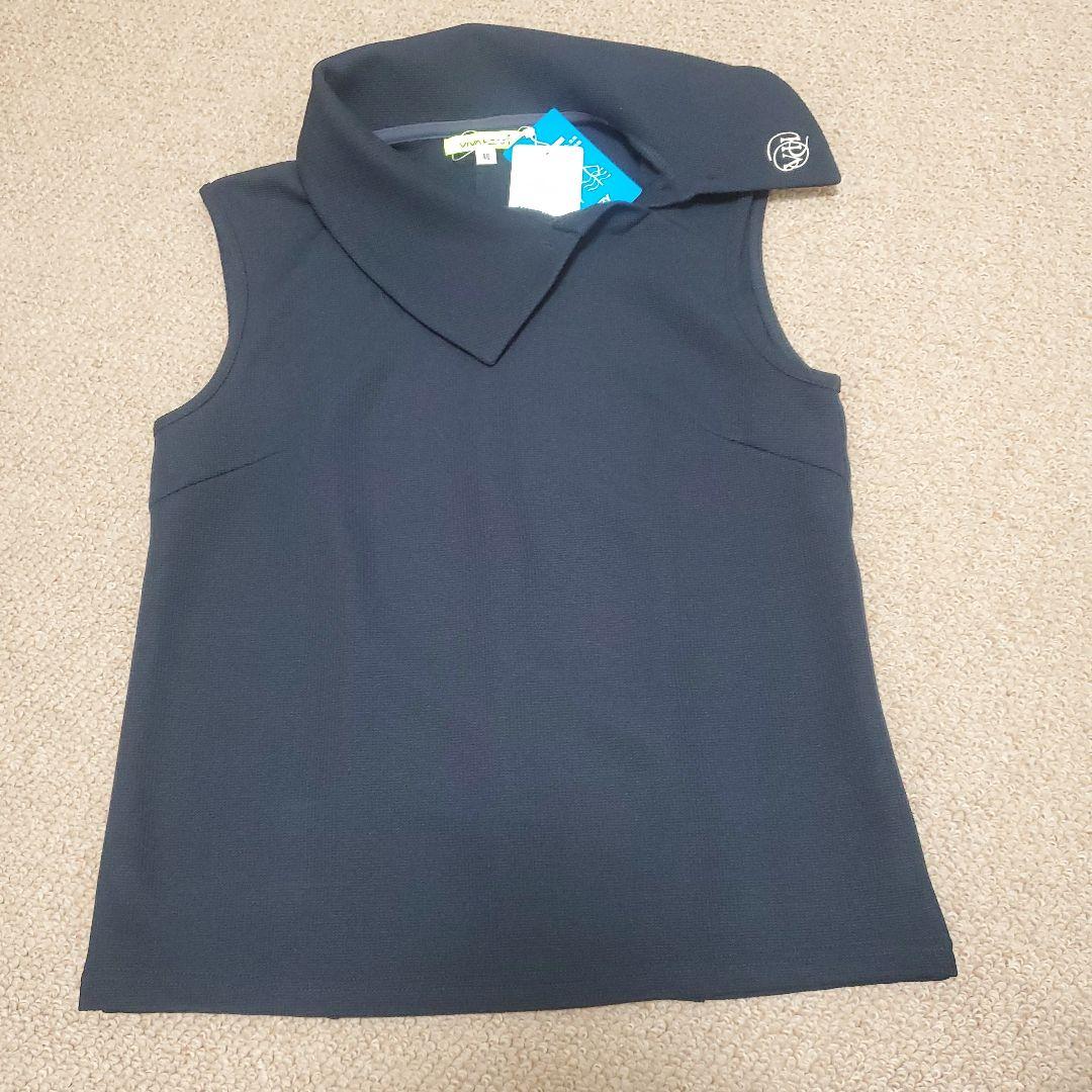 VIVA HEART（ビバハート）ワッフルロールカラーノースリーブ