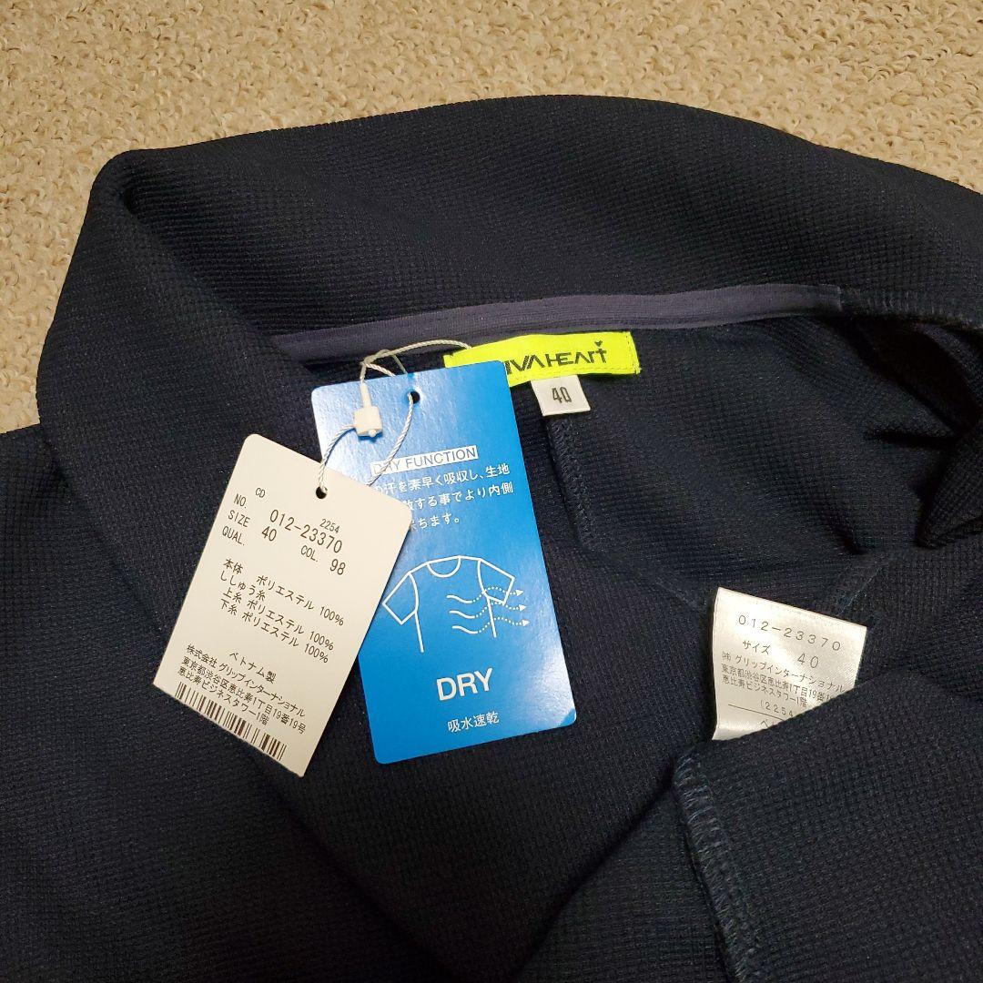 VIVA HEART（ビバハート）ワッフルロールカラーノースリーブ