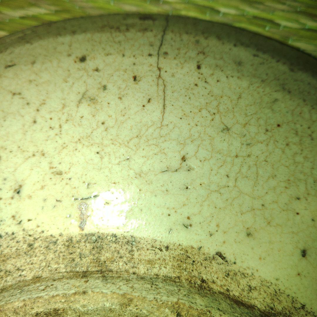 古瀬戸　馬目石皿　骨董品