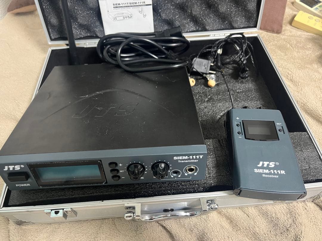 G*i様 JTS SIEM-111T/SIEM-111R ワイヤレスシステム