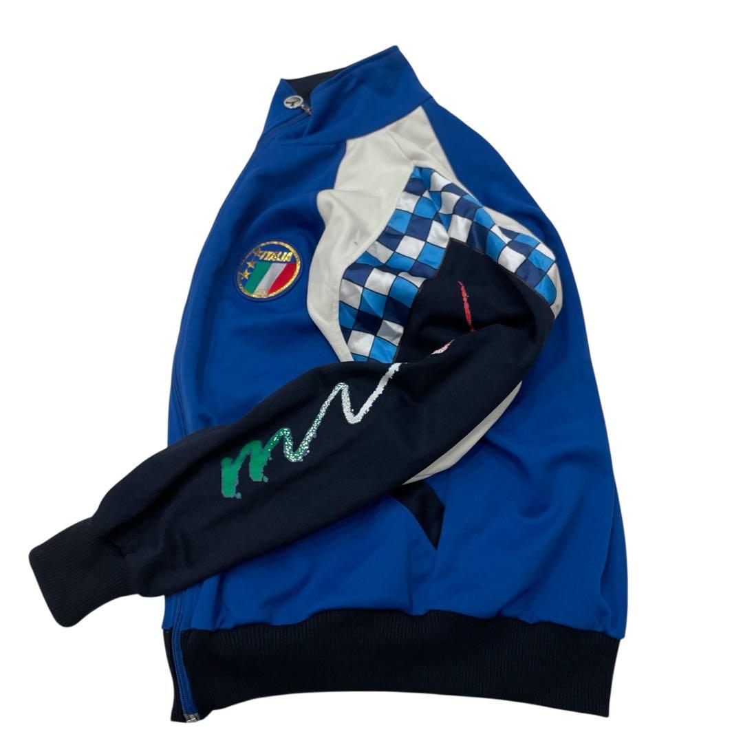 ヴィンテージDiadoraイタリア代表トラックジャケットサッカージャージ80s