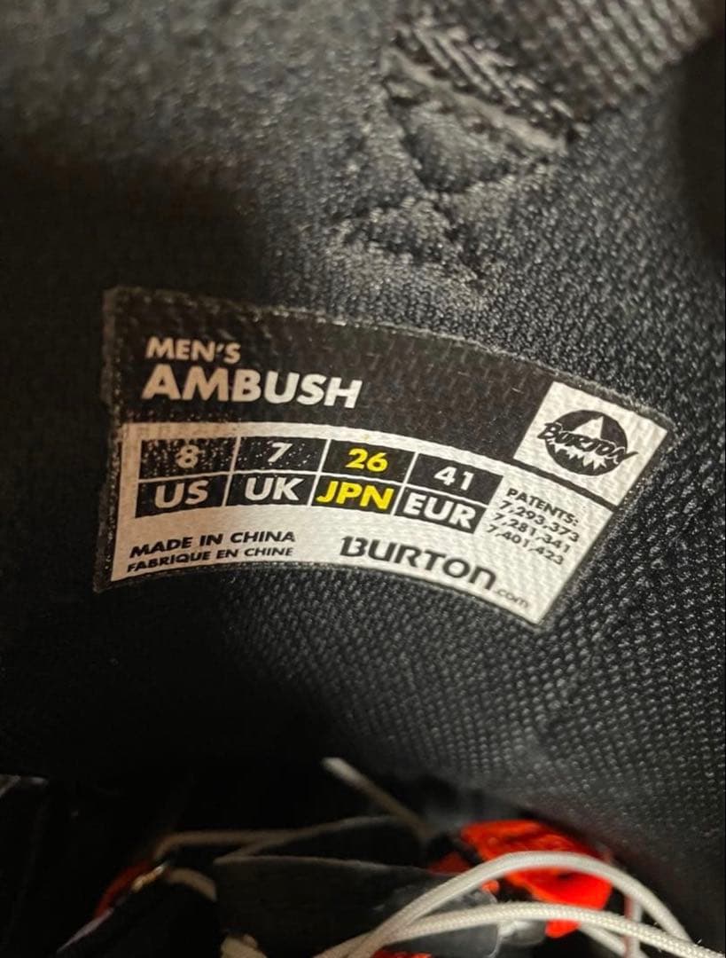 スノーボード BURTON AMBUSH 26cm