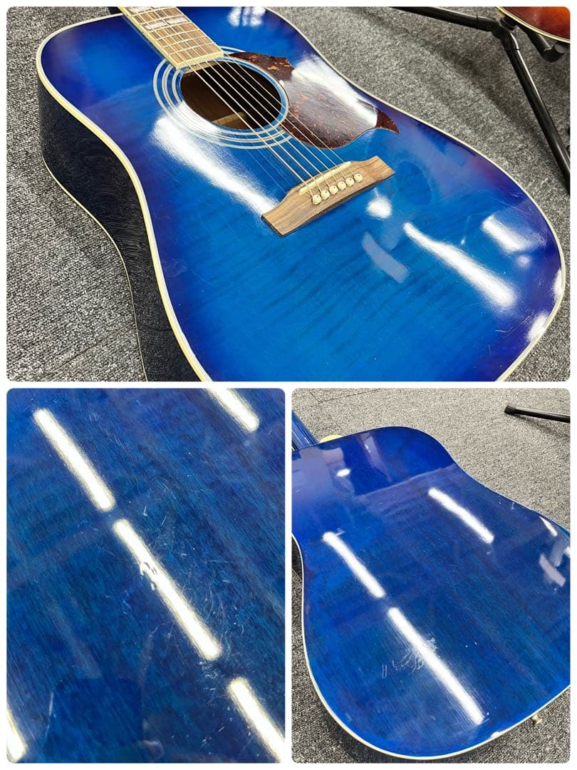 【11585】Epiphone hummingbird Artist Blue