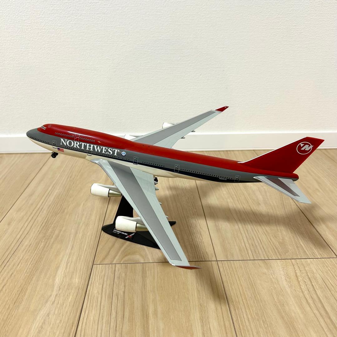 herpa 1/200スケール ノースウエスト航空 Boeing 747-400