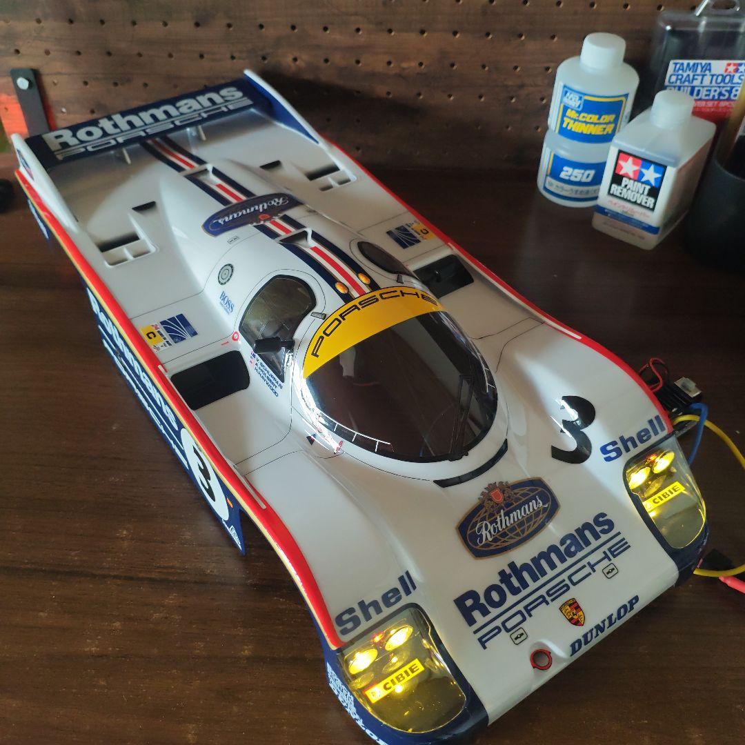 タミヤ　ポルシェ956 ボディ　Rothmans