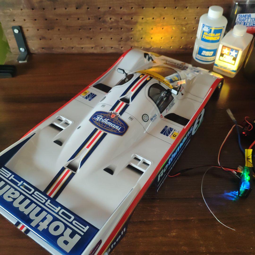 タミヤ　ポルシェ956 ボディ　Rothmans