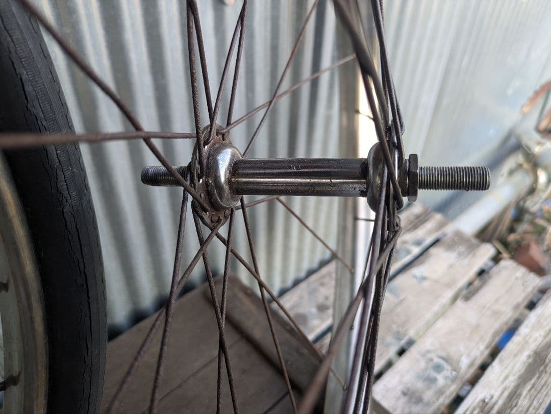 アラヤ BEホイール 実用車 前後セット 昭和 レトロ 自転車