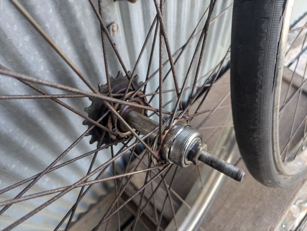 アラヤ BEホイール 実用車 前後セット 昭和 レトロ 自転車