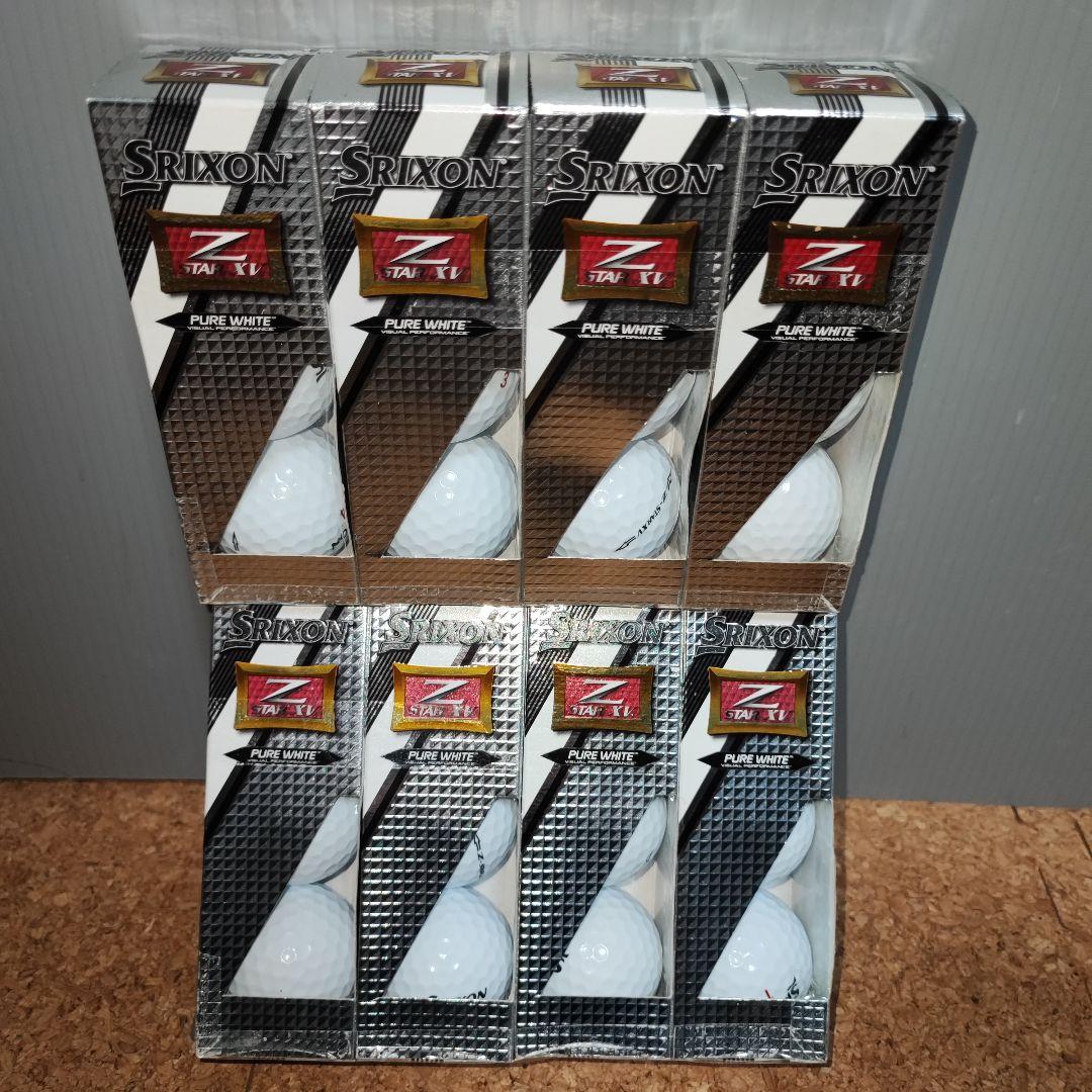 スリクソン Z-STAR XV 2ダース ゴルフボール 白