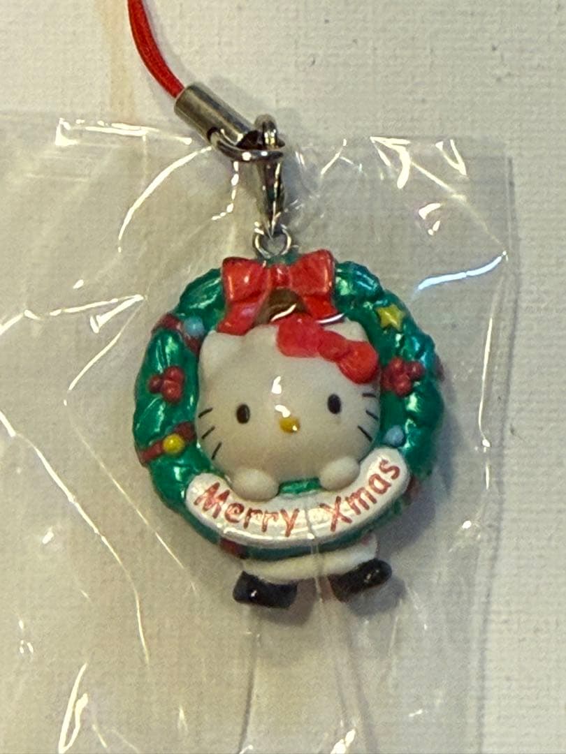 激レア　ハローキティ　コンビニ限定　クリスマス根付け4点セット