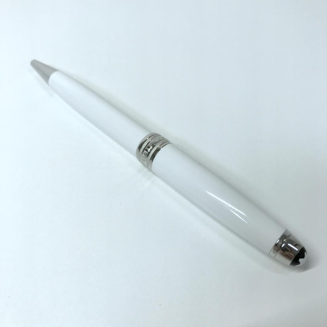 【ほぼ未使用】MONTBLANC マイスターシュテュック ホワイトソリテール