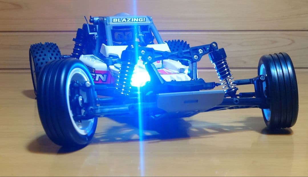 タミヤファイターネクスジェンLEDライト付＆プロポ＆バッテリー充電器新品完成品