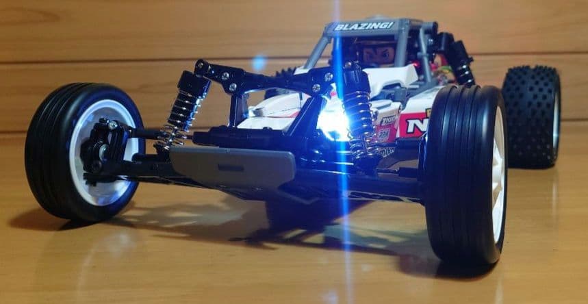 タミヤファイターネクスジェンLEDライト付＆プロポ＆バッテリー充電器新品完成品