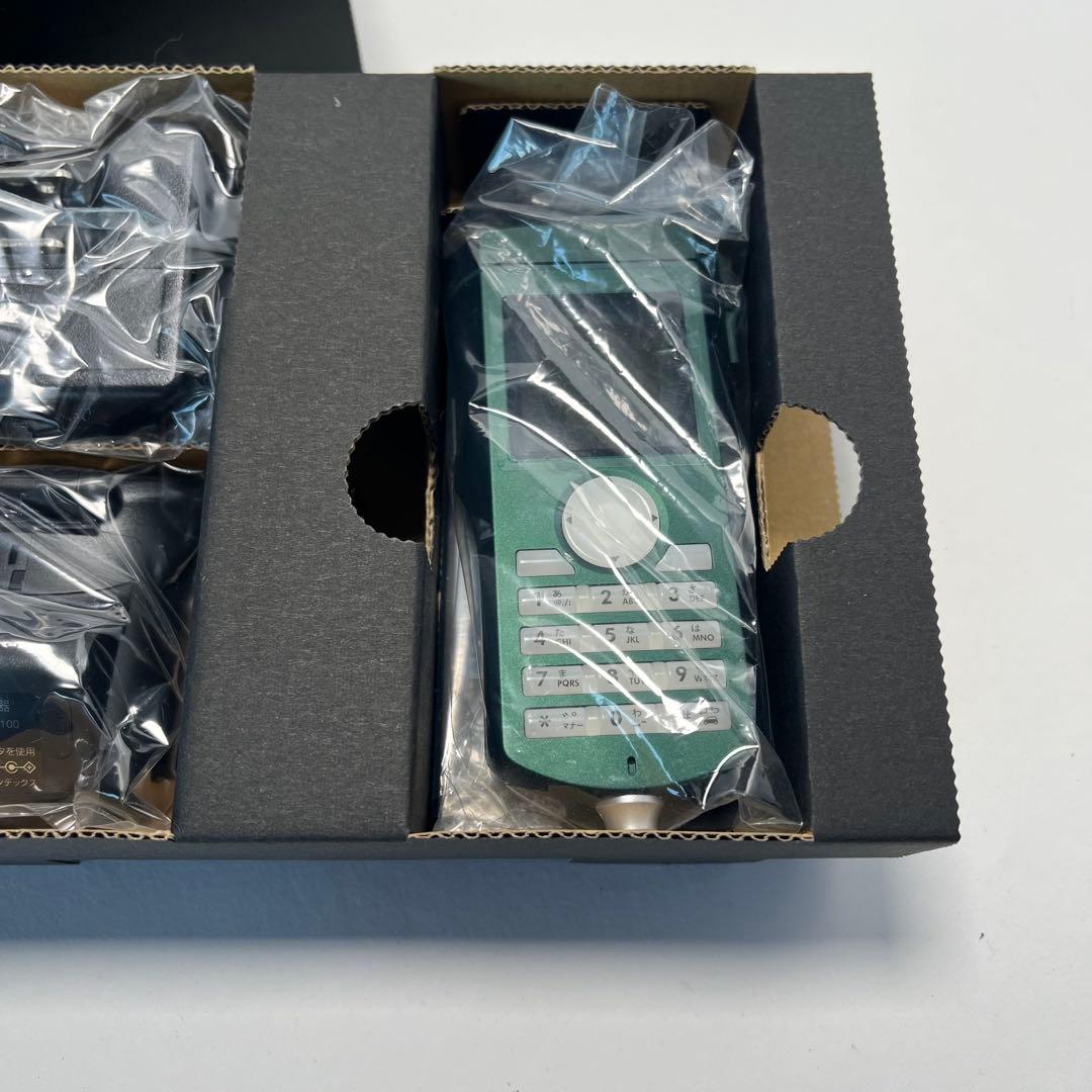 ウィルコム WS001IN \"TT\" グリーン ホワイト ブルー３色セット