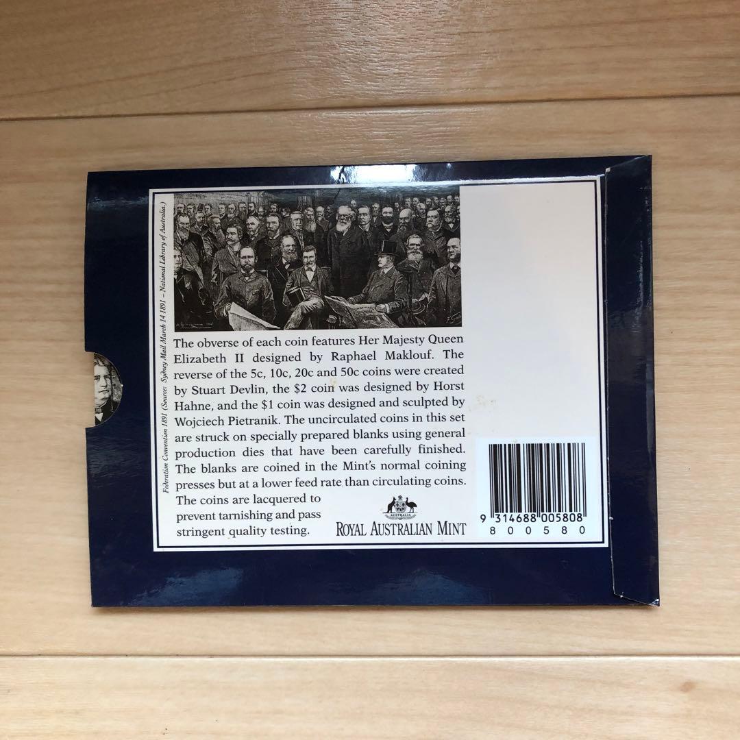 Australia uncirculated coin set セット