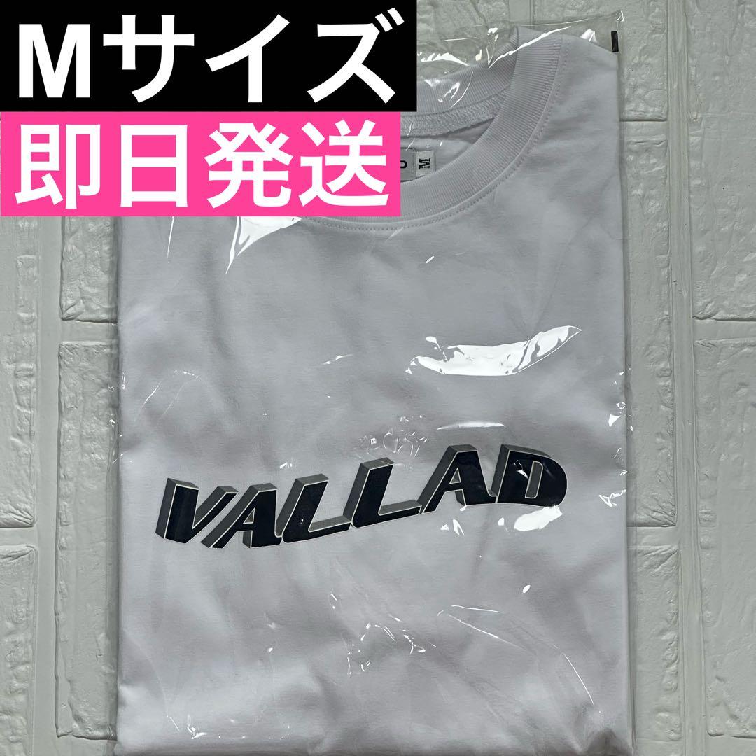 VALLAD OG LOGO 白 IO着用 Tシャツ Mサイズ①