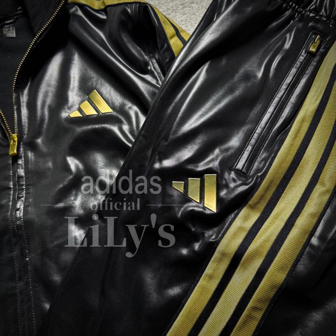 【Ｍサイズ】アディダス　上下セットアップ　黒金　新品未使用　定価22,550円