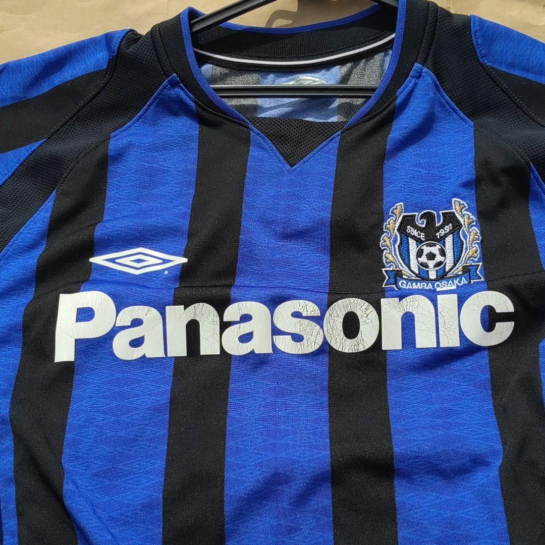 ガンバ大阪　ユニホーム　上衣　サイン入り