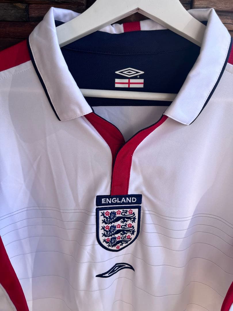 イングランド代表　リバーシブル半袖ユニフォーム　Umbro製サイズXL