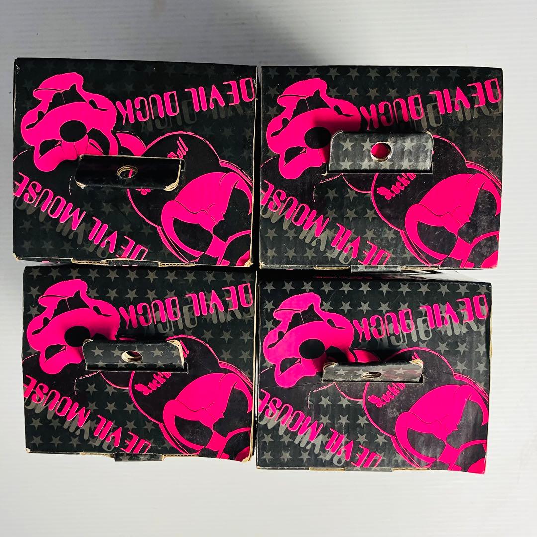 激レア 箱付き デビルマウス＆デビルダック ソフビフィギュア 4種セット