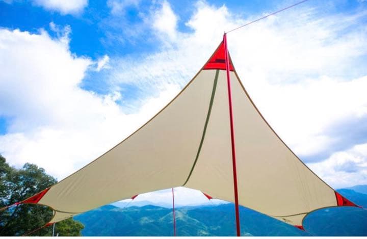 msr タープ　ランデブーサンシールド120ウィング　 タンカラー